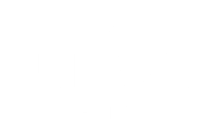 Vulkan GIN Logo – Premium-Gin Marke mit stilisiertem Vulkansymbol