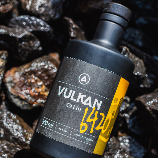 Vulkan-Gin 6420 – Zitrone Limette Dry Gin - 500ml