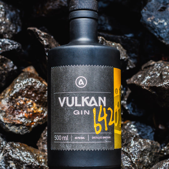Vulkan-Gin 6420 – Zitrone Limette Dry Gin - 500ml