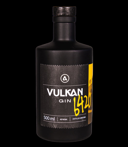 Vulkan-Gin 6420 – Zitrone Limette Dry Gin - 500ml