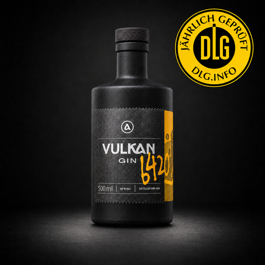 Dry Gin Zitrone Limette 500ml – Handcrafted Small Batch – Vulkan Gin 6420