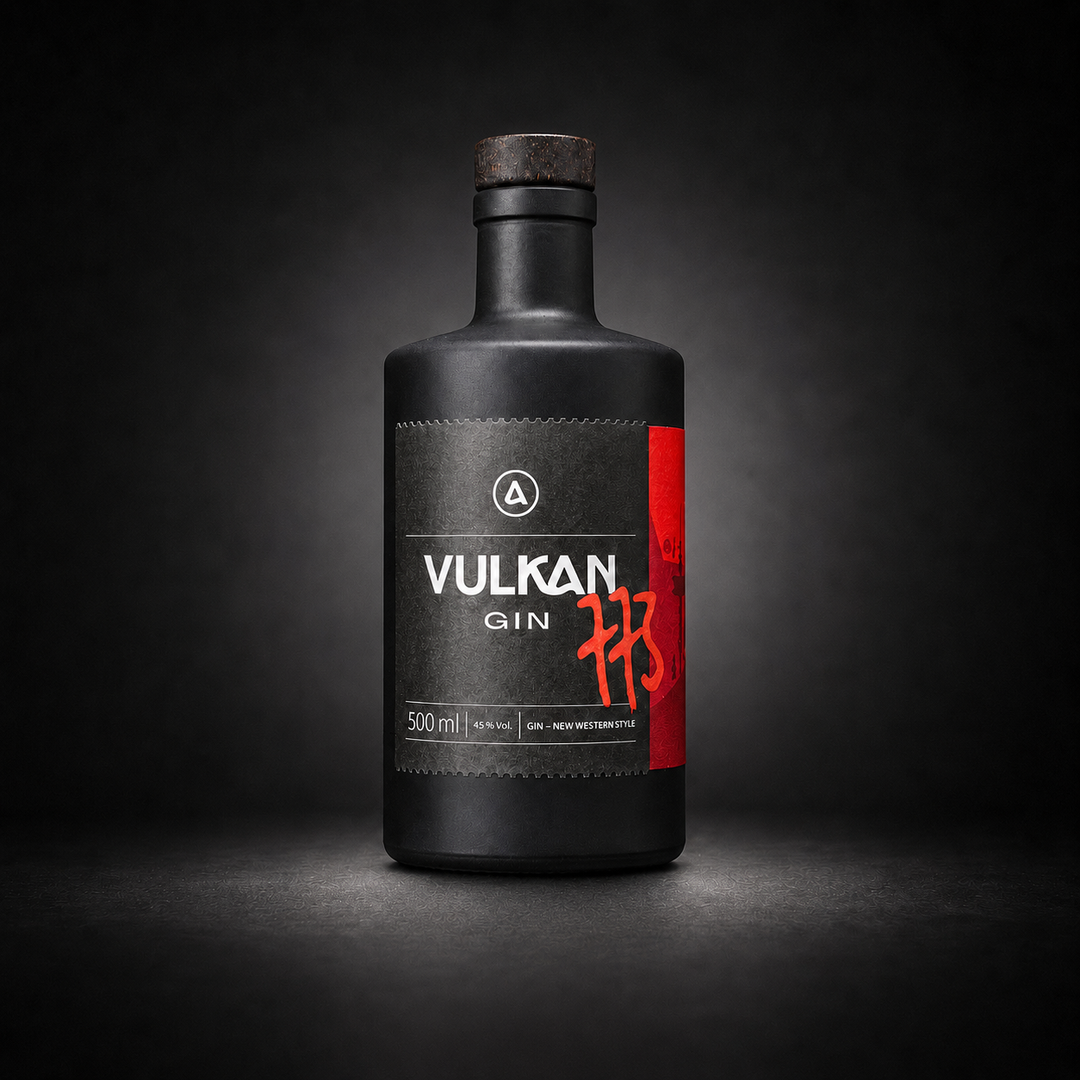 Vulkan-Gin 773 New Western Gin Kirsche Amarena